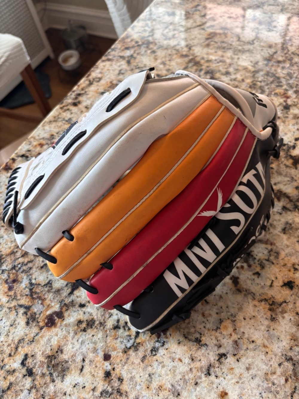 Minnesota Twins Baseball Glove Native American Indian 12.5”  Franklin SGA 2024